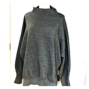 HM black shimmer lurex gold cocktail sweater